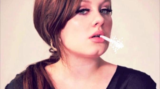 Berhenti merokok, Adele malah merasa suaranya jadi lebih lemah