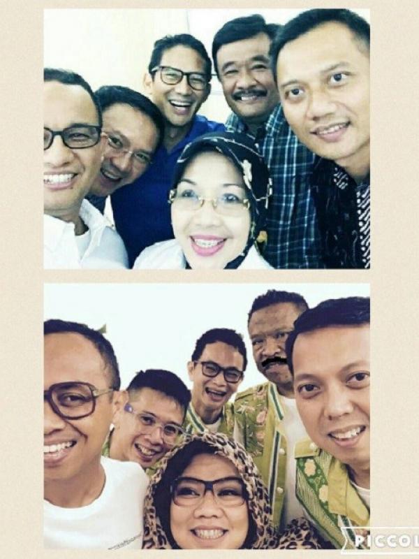 Project Pop parodikan kebersamaan  Cagub dab Cawagub DKI Jakarta. (Instagram/project.pop)