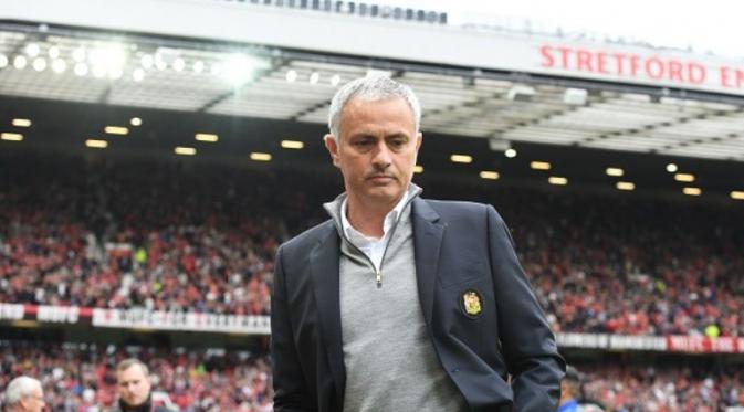 Manajer Manchester United asal Portugal, Jose Mourinho. (AFP/Anthony Devlin)