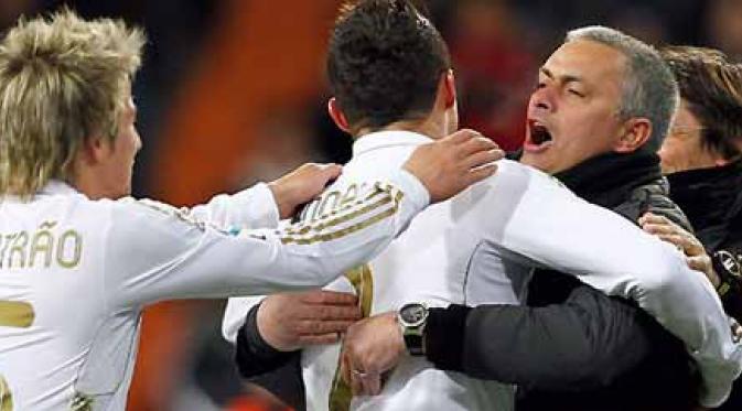 Jose Mourinho bersama Real Madrid (AFP)