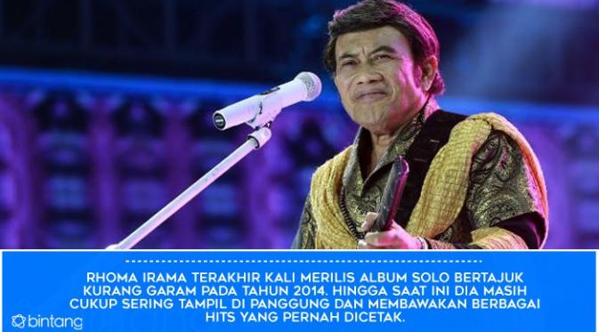 Riwayat lagu-lagu Rhoma Irama (Desain: Muhammad Iqbal Nurfajri/Bintang.com)