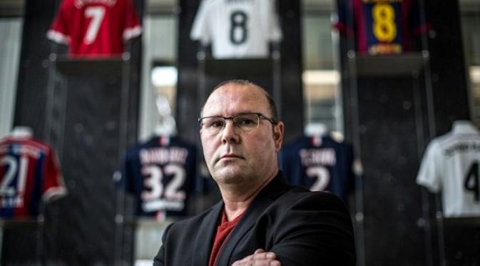 Jean-Marc Bosman, pembuat Bosman Ruling yang memiliki efek besar dalam dunia sepak bola. (Daily Mail).
