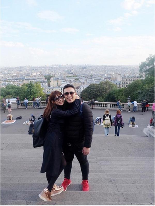Gilang Dirga dan istri Adiez Fersa (Instagram/gilangdirga)