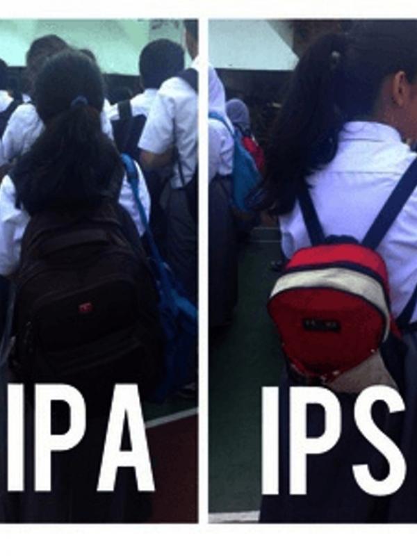 Meme Anak IPA vs IPS yang Bikin kamu Kangen Sekolah. (via: istimewa)