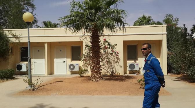 Menengok Lapangan Minyak Pertamina di Tengah Gurun Sahara (Wicak/Liputan6.com)