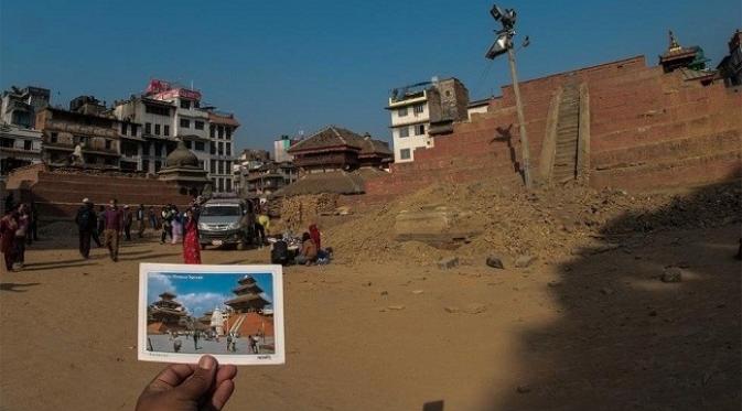 April 2015 saat gempa bumi dahsyat mengguncang Nepal, sebuah situ warisan dunia UNESCO di Lembah Kathmandu hancur.