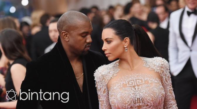 Ini reaksi Kim Kardashian saat Kanye West mengunjungi Donald Trump. (AFP/Bintang.com)