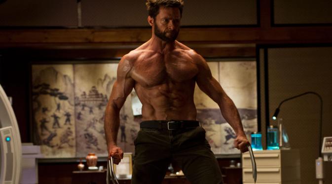 Hugh Jackman sebagai Wolverine. (Via: screenpicks.com)
