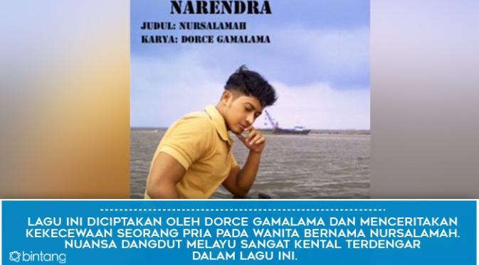 Narendra KDI dikenal memiliki suara khas Melayu (Desain: Nurman Abdul Hakim/Bintang.com)