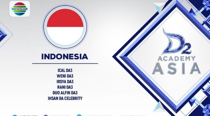Finalis D Academy Asia 2 asal Indonesia