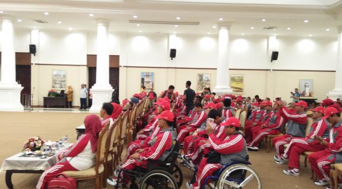 47 atlet difabel Banten ikuti Peparnas 2016 (Liputan6.com / Yandhi Deslatama)