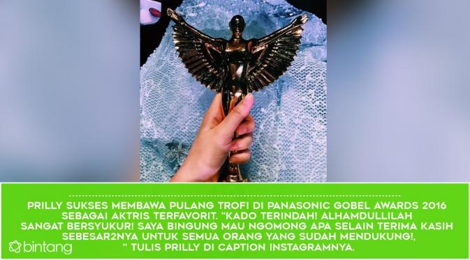 Kejutan dan Hadiah di Ulang Tahun Prilly Latuconsina. (Instagram @prillylatuconsina96, Desain: Nurman Abdul Hakim/Bintang.com)
