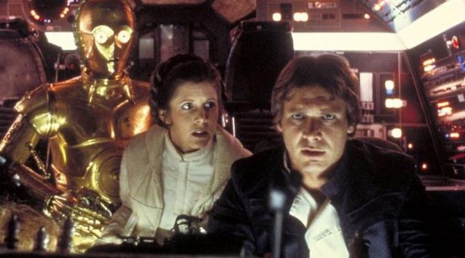 Princess Leia dan Han Solo. (Via: reuters)