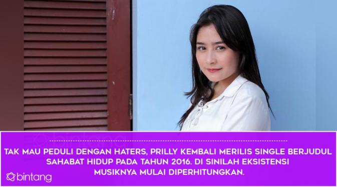 Kisah Prilly Latuconsina bersama musik (Bintang Pictures)