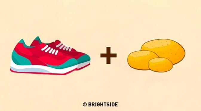 Trik ajaib hindari kaki lecet saat pakai sepatu baru. (via: Brightside.me)