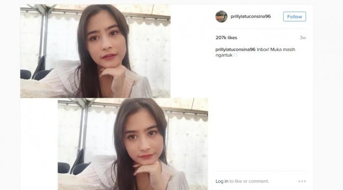 Prilly Latuconsina (Instagram @prillylatuconsina96)