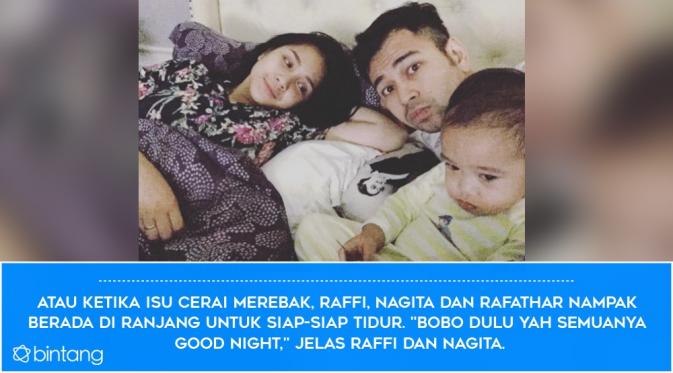 Diterpa Isu Cerai, Raffi Ahmad dan Nagita Slavina Tetap Mesra. (Foto: Instagram @raffinagita1717, Desain: Nurman Abdul Hakim/Bintang.com)
