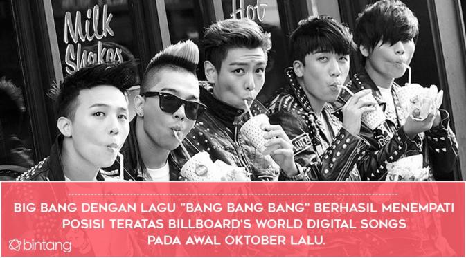 Alasan BigBang layak disebut grup legendaris (Desain: Nurman Abdul Hakim/Bintang.com)