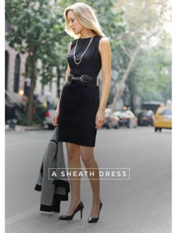 Sheath Dress (foto:  stylecaster.com)