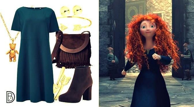 Adaptasi fashion Disney dari Merida film Brave