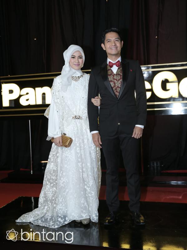 Dude Harlino dan Alyssa Soebandono. (Galih W. Satria/Bintang.com)