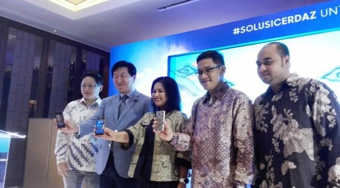 Marketing Director IT & Mobile Business Samsung Electronic Indonesia, Vebbyna Kaunang. /Mochamad Wahyu Hidayat