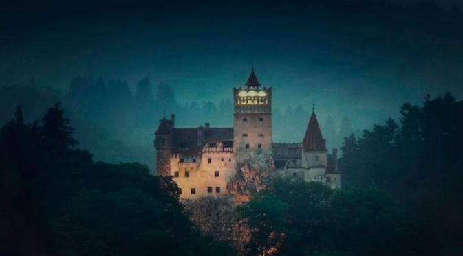 Kastil Eerie Bran, Rumania. (Masterfile)