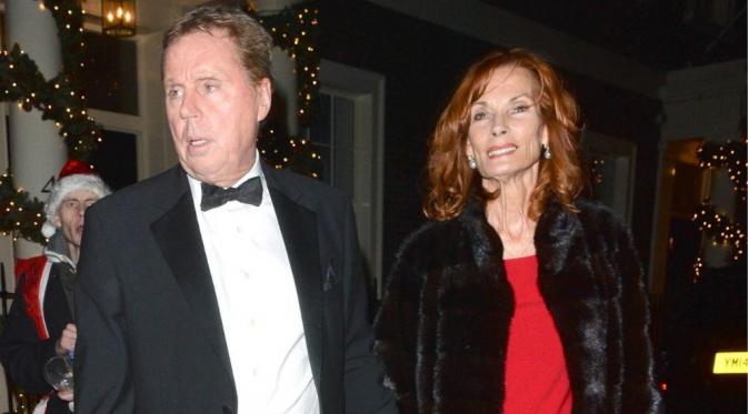 Harry Redknapp dan istrinya, Sandra Harris (istimewa)