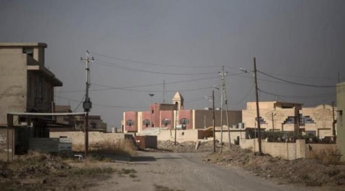 Lonceng Gereja Kota Bartella di Irak Berdentang, Bebas dari ISIS (Sam Tarling/Independent)