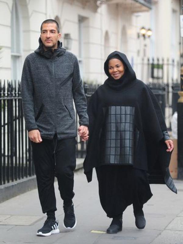 Janet Jackson dan Wissam Al Mana tengah menanti kelahiran anak pertamanya. (via. Mirror)