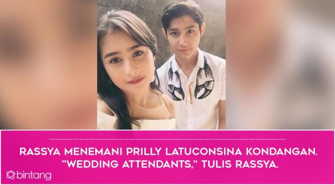 Momen Manis Kedekatan Prilly Latuconsina dan Teuku Rassya. (Foto: Instagram @teukurassya, Desain: Nurman Abdul Hakim/Bintang.com)