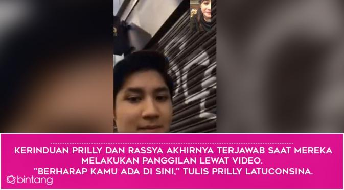 Momen Manis Kedekatan Prilly Latuconsina dan Teuku Rassya. (Foto: Instagram @prillylatuconsina96, Desain: Nurman Abdul Hakim/Bintang.com)