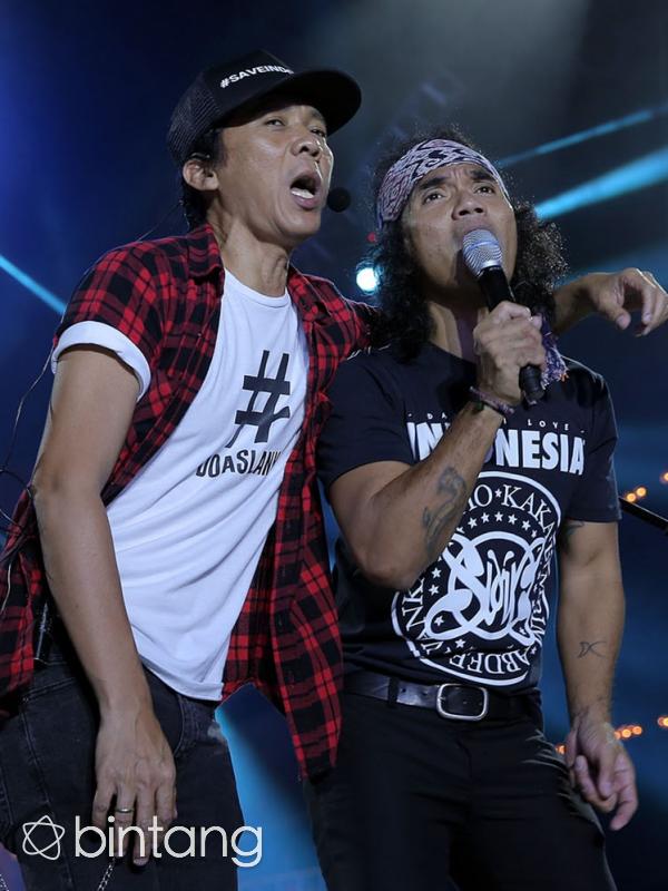 Bimbim dan Kaka Slank (Deki Prayoga/Bintang.com)