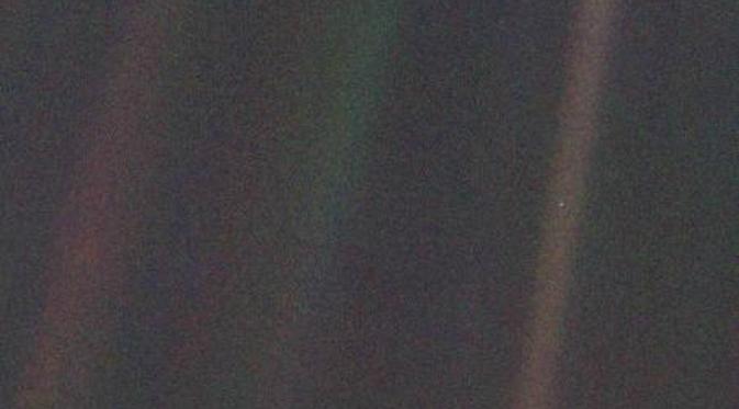 Pale Blue Dot (NASA/JPL-Caltech)