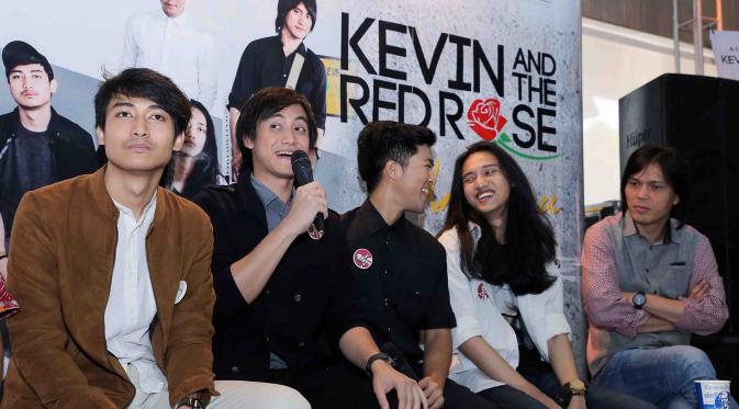 Konferensi pers single Kevin And The Red Rose (Deki Prayoga/bintang.com)