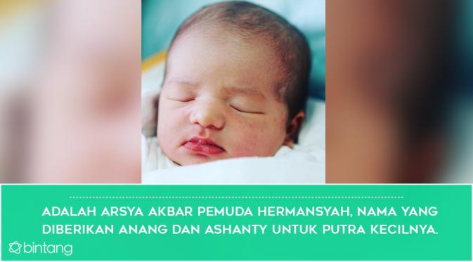 Potret Kelucuan Arsya, Anak Anang Hermansyah dan Ashanty. (Foto: Instagram/ananghijau, Desain: Nurman Abdul Hakim/Bintang.com)