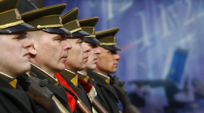 Ilustrasi militer Lithuania (Reuters)