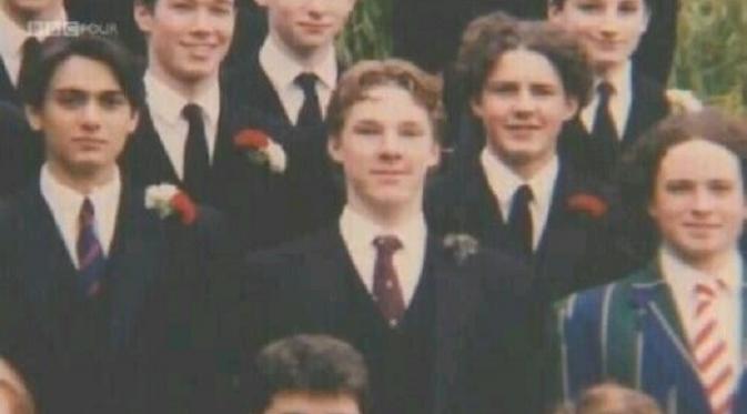 Masa remaja Benedict Cumberbatch. (via. Buzzfeed)