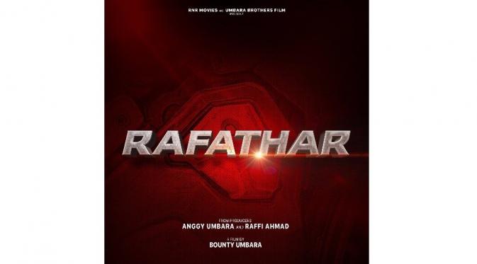 Desain Poster Rafathar the Movie. (Twitter - @Rafathar The Movie)