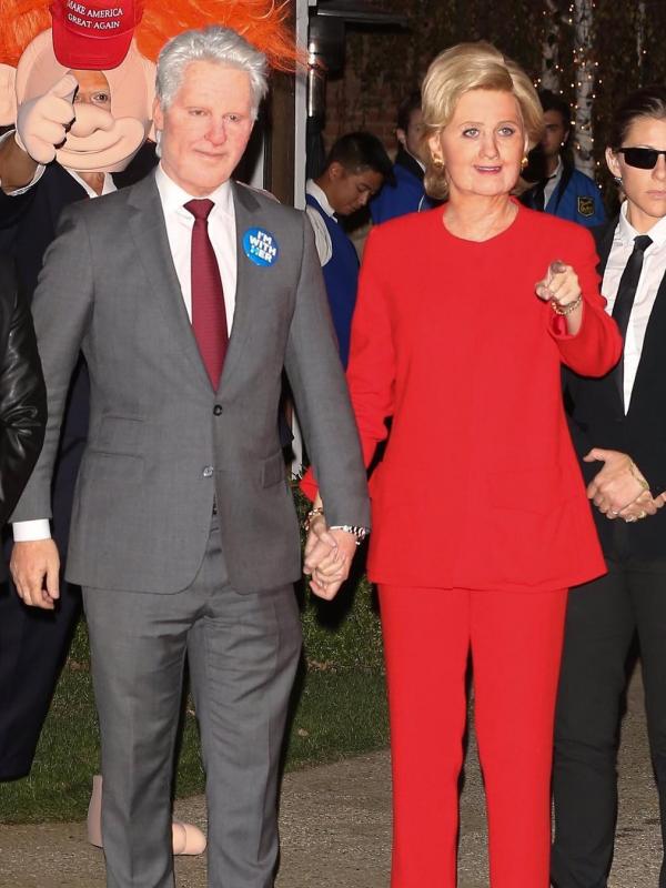 Katy Perry dan Orlando Bloom rayakan Halloween dengan berdandan seperti Bill dan Hillary Clinton