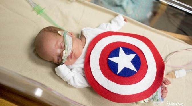 Captain America. (Via: boredpanda.com)