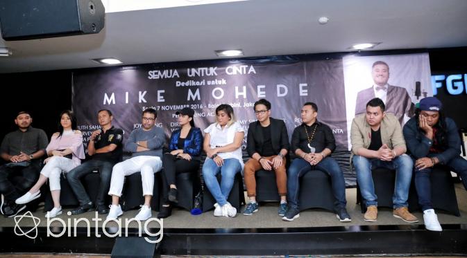 Preskon Konser Tribute to Mike Mohede (Adrian Putra/Bintang.com)