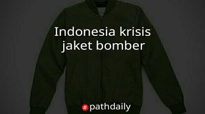 Meme jaket bomber Jokowi. (jokisoft/Twitter)