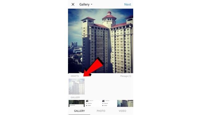 Tips Simpan Foto Sebagai Draft di Instagram (yangcanggih.com)