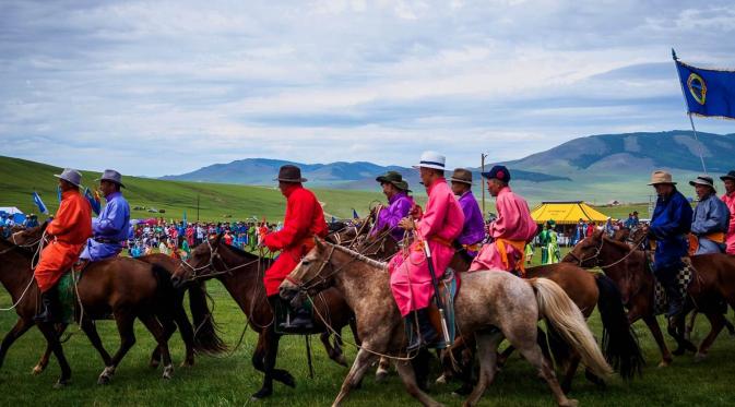 Festival Naadam, Mongolia. (Tom O'Malley/Lonely Planet)