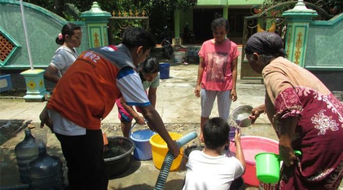 Air Kehidupan untuk Korban Banjir Warga Grobogan