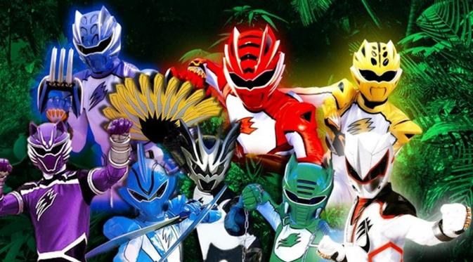 Transformasi Kostum Warna-warni Power Rangers. (via dan-dare.org)