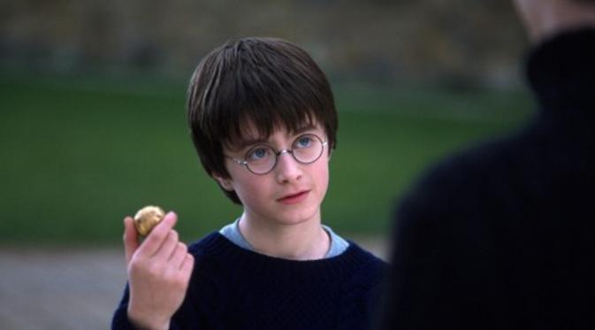 Daniel Radcliffe di Harry Potter and the Philosopher's Stone. (Via:Listal)
