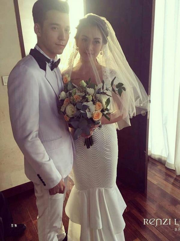 Stefan William dan Celine Evangelista resmi menikah pada 10 November 2016. (Instagram/natta_1987)