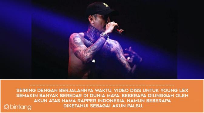 Young Lex dihakimi oleh banyak rapper (Desain: Nurman Abdul Hakim/Bintang.com)
